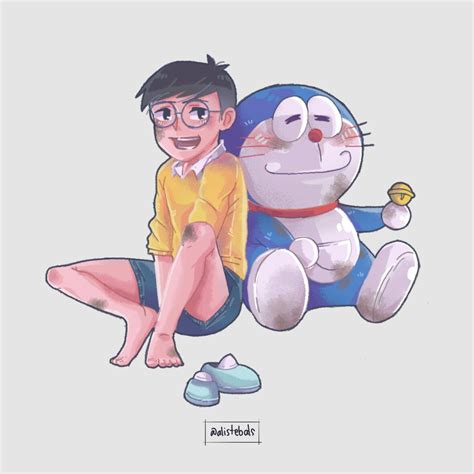 Fanart doraemon n nobita