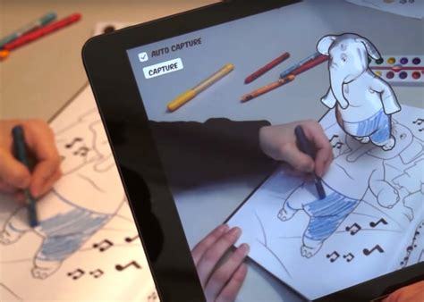 A new magical coloring app from Disney brings kids art to life.