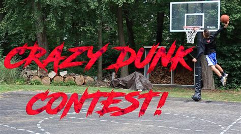 Crazy Basketball Dunk Contest! - YouTube