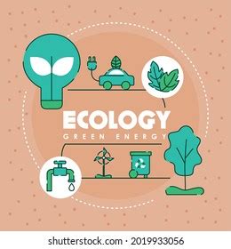 Eco Friendly Green Energy Infographic Stock Vector (Royalty Free ...