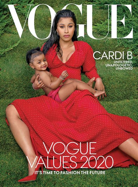 Cardi B first female rapper on Vogue cover, tells why she stayed with ...