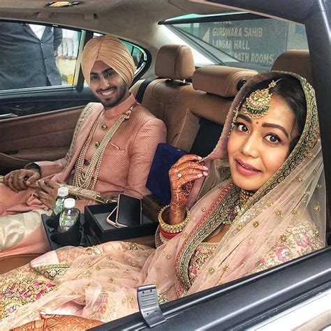 Neha Kakkar’s blush pink Sabyasachi wedding lehenga is every pastel ...