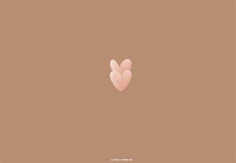 🔥 Download Brown Aesthetic Wallpaper For Laptop Pink Watercolor Love by @jennam12 | Brown ...