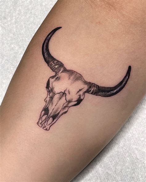 Cowgirls | Bull skull tattoos, Bull tattoos, Western tattoos