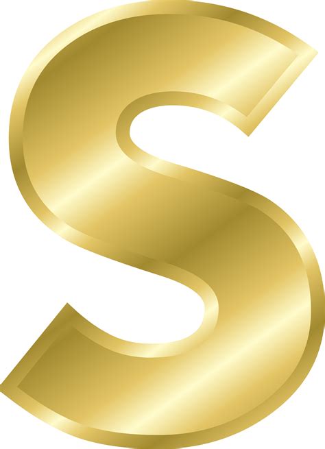 Alphabet Vector Gold PNG Image High Quality Transparent HQ PNG Download ...