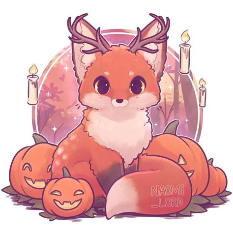 🎃 a Halloween fox 🦊🎃 /Deerfox :3 I love a good autumnal theme 😅🍂 What’s ...