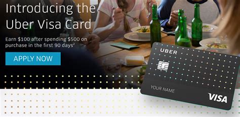 Uber Visa Credit Card $100 Bonus + 4% Back on Dining + 3% on Travel + 2 ...