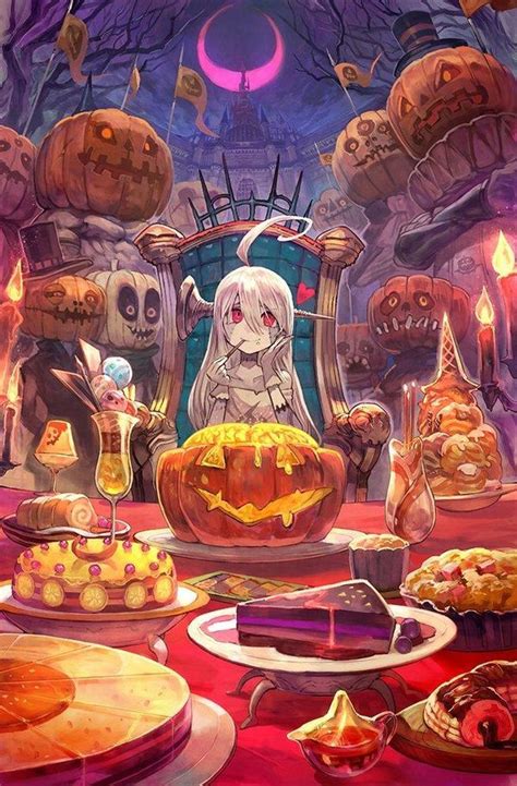 #Halloween #Dessin lalalalack #Manga Halloween Illustration, Illustration Art, Art Anime Fille ...