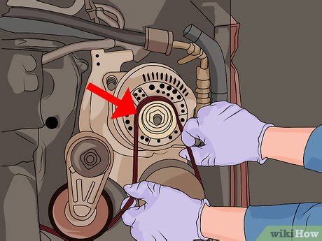 How to Put on an Alternator Belt (with Pictures) - wikiHow