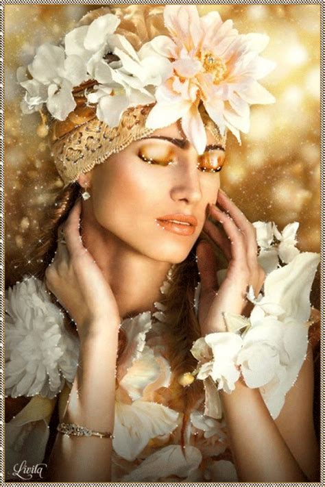Flower Headdress, Headpiece, Beautiful Images, Beautiful Women, Dame, Western Look, Shades Of ...