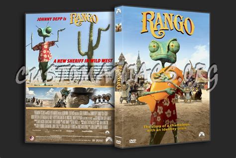 Rango dvd cover - DVD Covers & Labels by Customaniacs, id: 134956 free download highres dvd cover