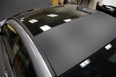 Exterior and Interior Carbon Fiber Vinyl Wrap