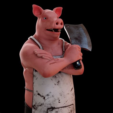 Pig Humanoid 3D model - TurboSquid 1743180