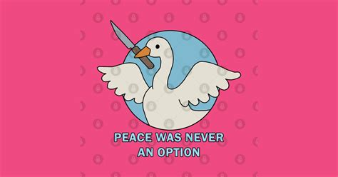 Peace was never an option - Goose - Peace Was Never An Option - Onesie | TeePublic