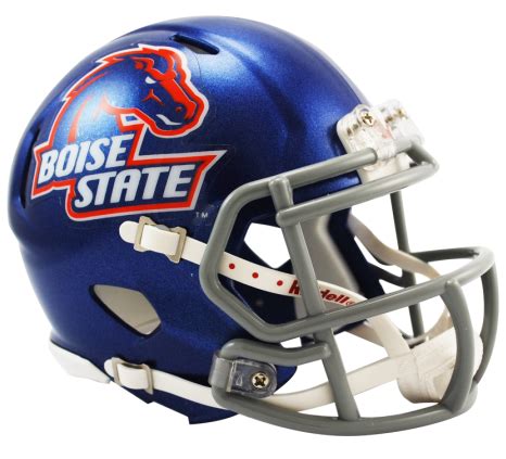 Boise State Broncos Riddell Mini Speed Helmet | Boise state broncos, Football helmets, Helmet