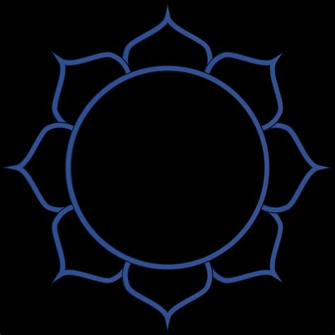 Download Chromatic Lotus Flower Line Art 6 SVG | FreePNGImg