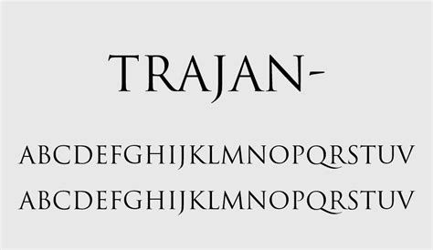 Download trajan pro regular free