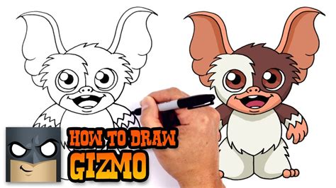 How to Draw Gizmo | Gremlins | Gremlins, Drawings, Shopkins drawings