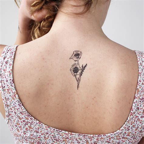 May Flower Temporary Tattoo Set | Tattoo Icon – TattooIcon