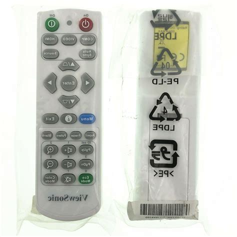 New Original ViewSonic Q-3101 Projector Remote Control A-00010005