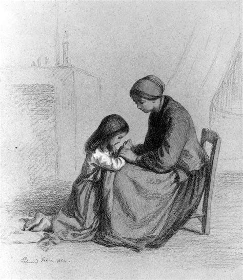 File:Pierre-Édouard Frère - Child Praying at Mother's Knee - Walters ...