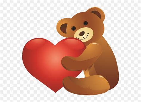 Teddy Bear With Heart Png Clip Art Image Transparent Png Full Size | My XXX Hot Girl