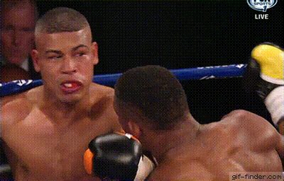 Brutal Boxing Knockout in Slow Motion (With images) | Fighting gif, Funny gif, Knockout