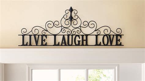 Live Love Laugh Wall Art | Above door decor, Wall decor amazon, Home decor