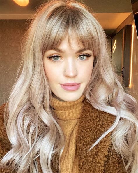 American Salon on Instagram: “beige blonde babe @lizziethestylist ...