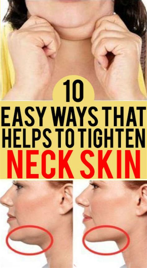 10 Easy Ways That Helps To Tighten Neck Skin | Tighten neck skin, Neck tightening, Sagging skin