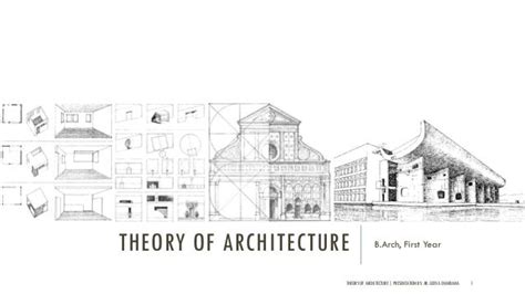 Theory of architecture