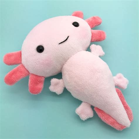 Axolotl plush toy Stuffed toy axolotl axolotl softie | Etsy