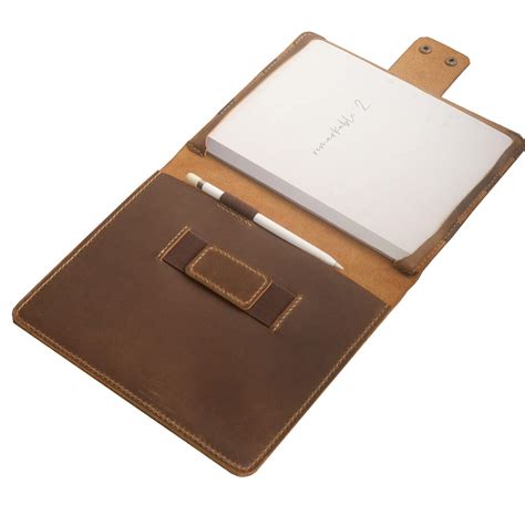 Amazon.com: Leather reMarkable 2 Case, reMarkable 2 Tablet case ...