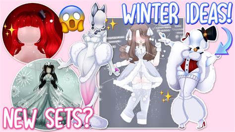 😱WINTER SETS, ACCESSORY, HAIRS & SKIRTS IDEAS! // Roblox Royale High ...