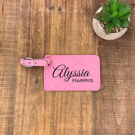 Personalized Luggage Tag Customized Luggage Tag Engraved | Etsy