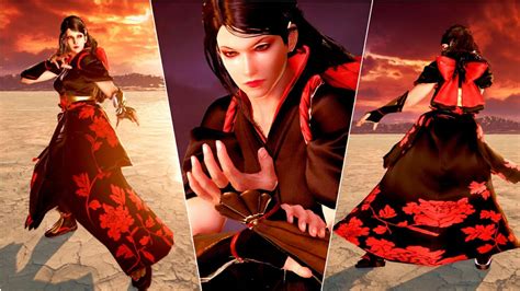 tekken 7 season 3 zafina in kazumi costumes - YouTube