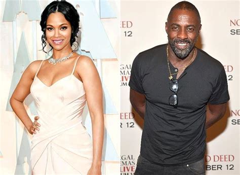 Zoe Saldana backs Idris Elba as James Bond