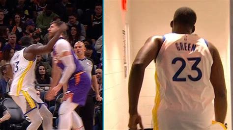 Draymond Green Ejected After Flagrant 2 Foul on Suns' Jusuf Nurkić | VladTV