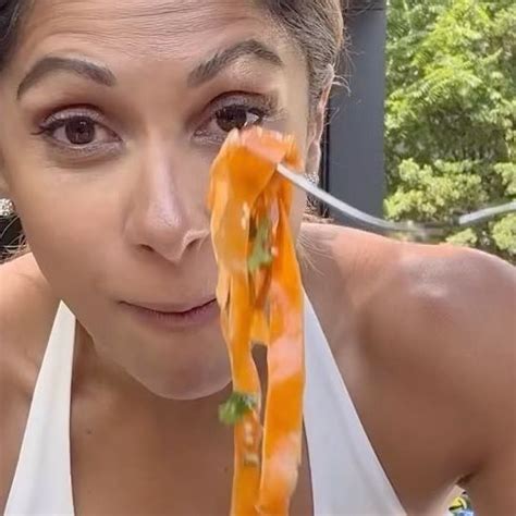 Sangita Patel on Instagram: "The best carrot salad 🥕 Do I look I’m enjoy it 🤷🏽‍♀️😂 Hey, I’m ...