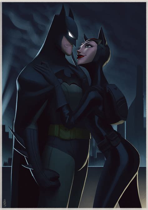 Batman and Catwoman by lenadrofranci on DeviantArt