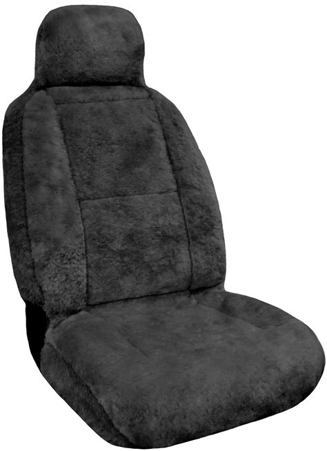 Eurow Sheepskin Seat Cover New XL Design Premium Pelt - Gray - Walmart.com