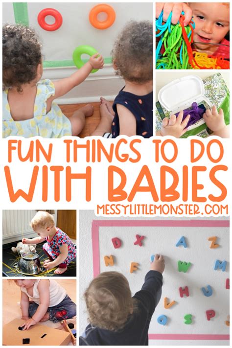 29 + Fun & Easy Activities for Babies - Messy Little Monster