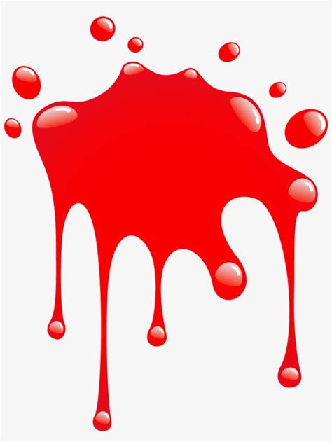 Red Paint Splash Png