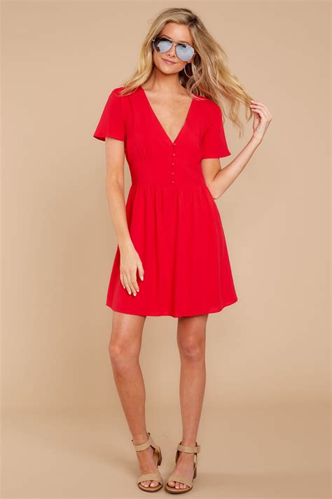 [9+] Casual Red Dresses | #The Expert