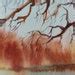 Original Watercolor Art Painting Winter Fall Scenery Landscape Home Decor - Etsy