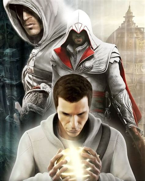 Desmond Miles, Altair Ibn-La, Ezio Auditore Di Firenze From Assassin's Creed | Assassins creed ...