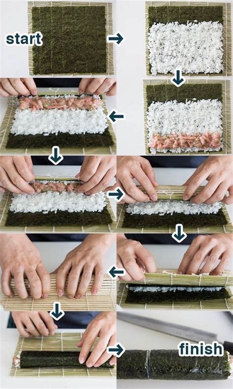 Follow These Step-by-step Instructions From@marc Matsumototo Make Your Own Sushi! | How to make ...