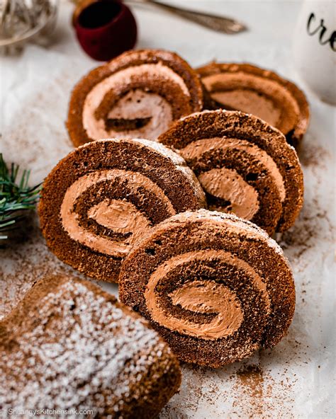 Chocolate Swiss Rolls