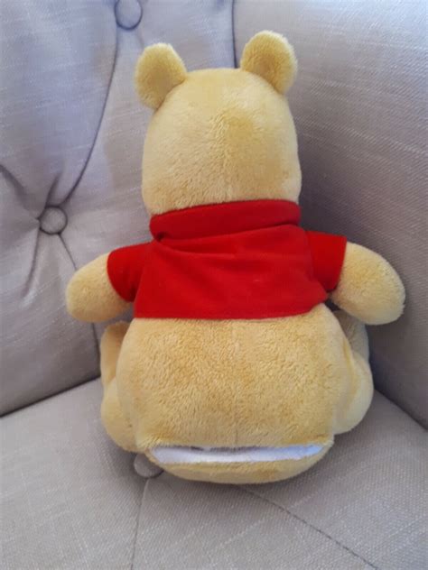 Tomy Disney Winnie The Pooh Teddy Bear Talking Plush Soft Toy 23cm 9 ...