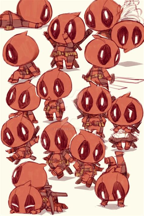 Spideypool45 by LKiKAi on DeviantArt | Deadpool chibi, Chibi marvel, Cute deadpool